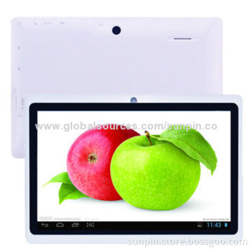 Cheap wholesale colorful 7-inch mini tablet PC with HD screen 1,024*600 dual camera